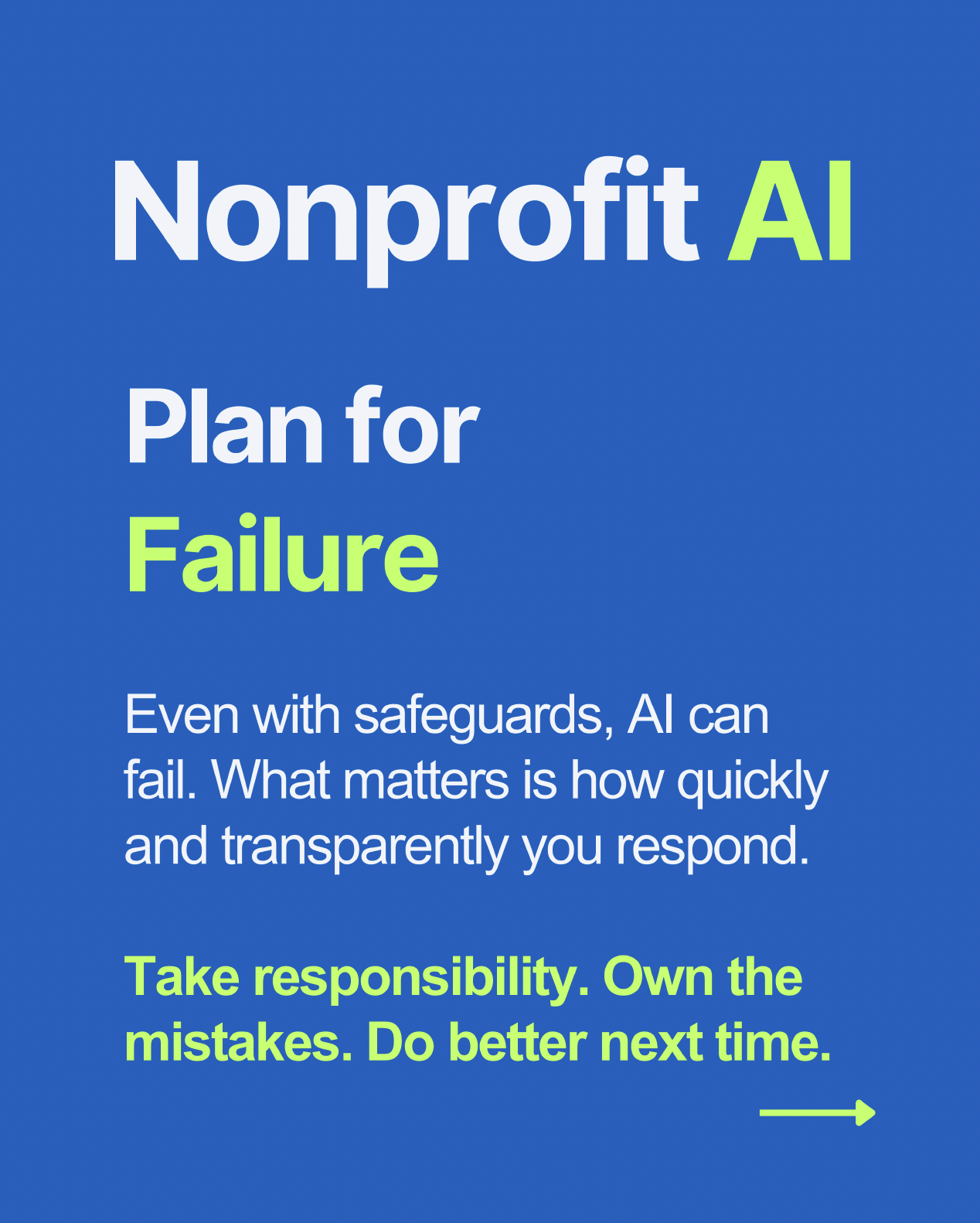 Plan for AI Failure
